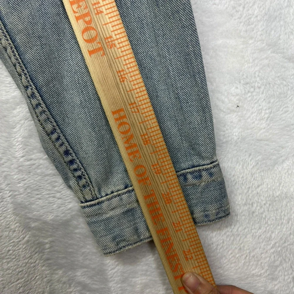 Vintage Gap Kids Trucker Jacket Blue‎ Denim Pockets Classic Y2K - 2XL (14-16)